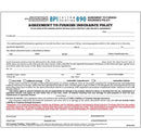 California Agreement To furnish Insurance