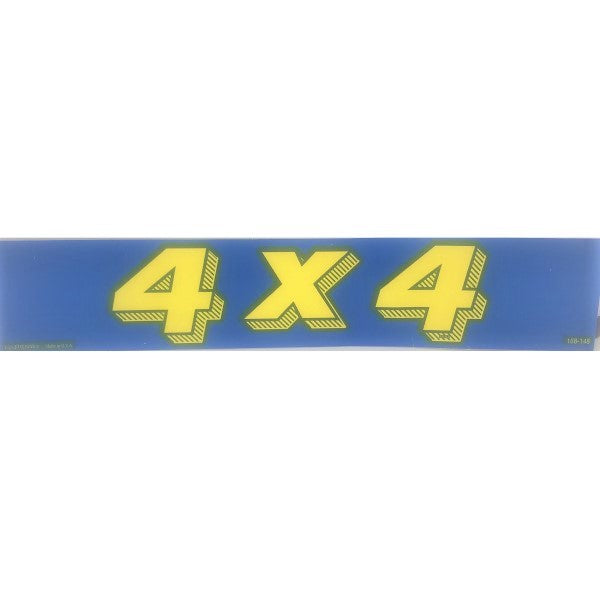 15" Blue & Yellow Signs