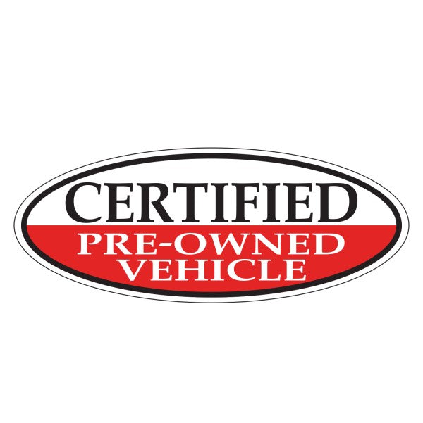 Certified Pre-Owned Ovals
