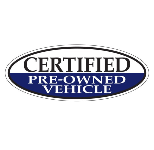 Certified Pre-Owned Ovals