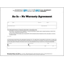 As-Is Agreement