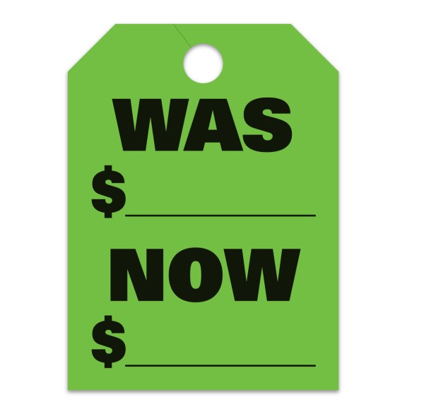 Was/Now Hang Tags