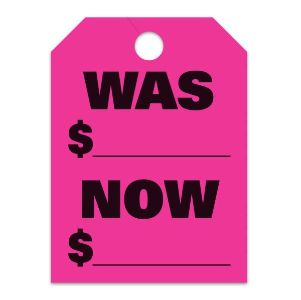 Was/Now Hang Tags