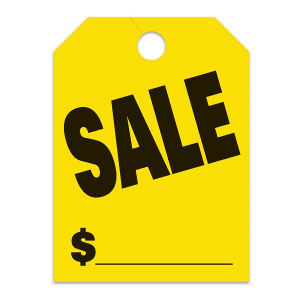 Sale Hang Tags