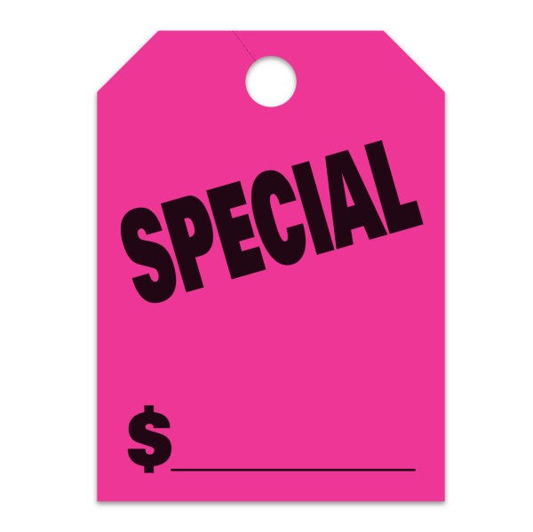 Special Hang Tags