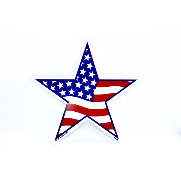 Patriotic Star Sticker