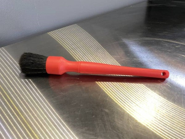 Boar Bristle Red Detail Brush