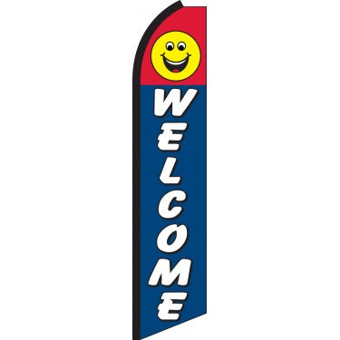 Open/Welcome Swooper Flag Kits